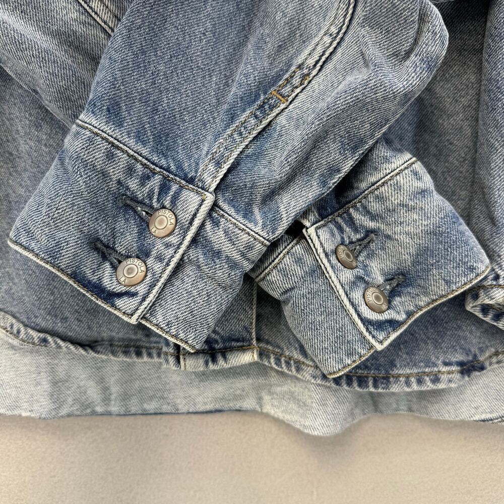 Pistola Denim Shacket Women's XL Blue Pistola Denim Jean Jacket - Picture 3 of 10